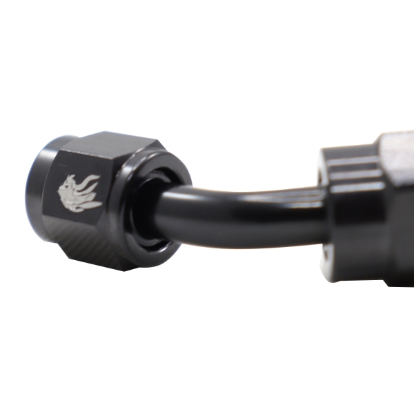 Conexão 4AN / AN4 Curva 45° Aeroquip All Black - Cód.7168
