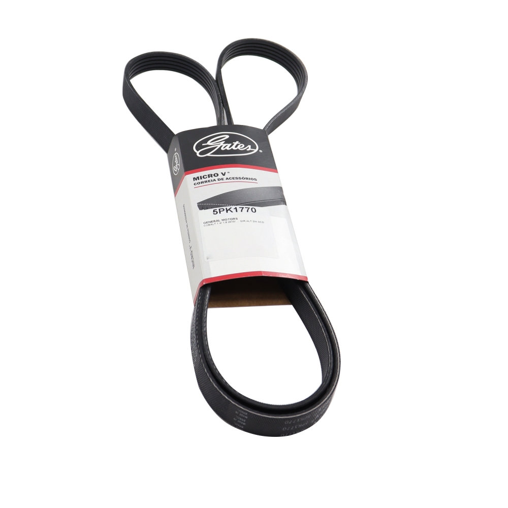 Correia Micro-V Gates 5PK1770 GM Cobalt 1.4, 1.8 - Cód.11282