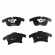 Pastilha de Freio Diant. Jurid HQJ2315 Ford Fusion- Cód.3258