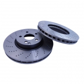 Kit Disco de Freio BD6472 Diant. Mercedes C280 - Cód.6340