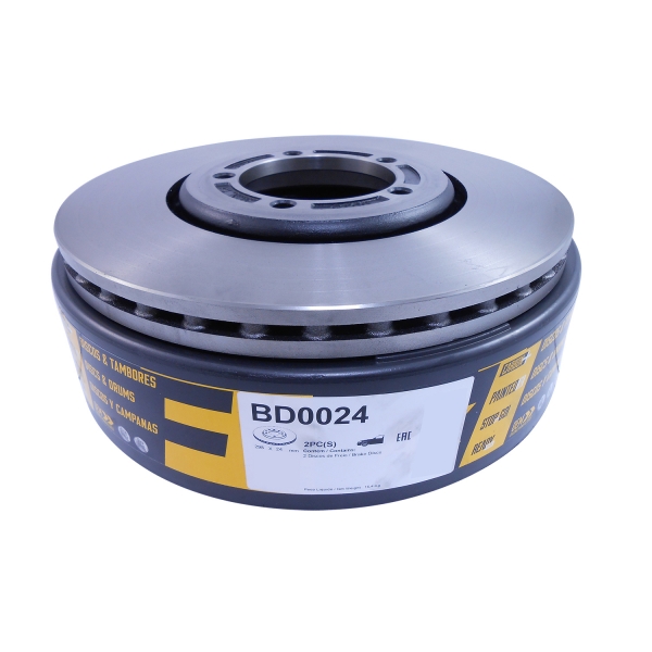 Kit Disco de Freio BD0024 Diant. Mahindra Scorpio - Cód.6225