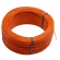 100m Cabo Flex. Automotivo 1.00mm Laranja - Cód.9591