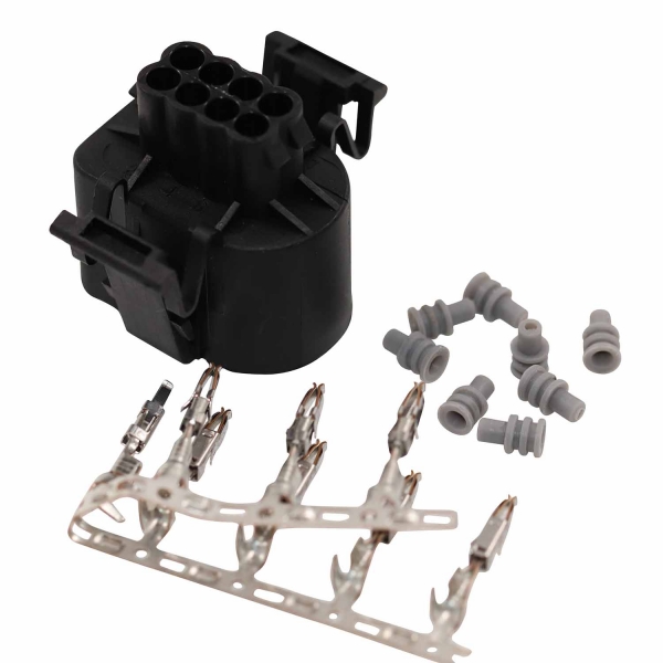 Conector 8 Vias ETE6767 Atuador Marcha Lenta VW AT- Cód.8998