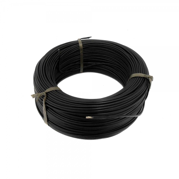100m Cabo Flex. Auto Estanhado 1.50mm Preto - Cód.6765