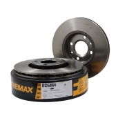 Kit Disco de Freio BD5864 Diant. Citroen Basalt - Cód.14431