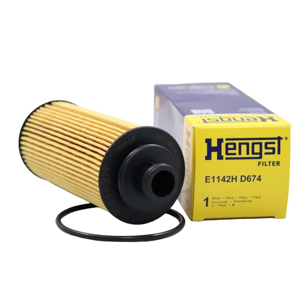 Filtro de Óleo Hengst E1142H D674 GM S10 2.8 - Cód.13653