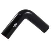 Curva Tipo L Silicone Preto Pressurização 90º X 2\\\