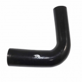 Curva de Silicone MSA Preto de 90º x 2 1/2