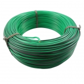 100m Cabo Flex. Automotivo 1.50mm Verde e Preto  - Cód.6643