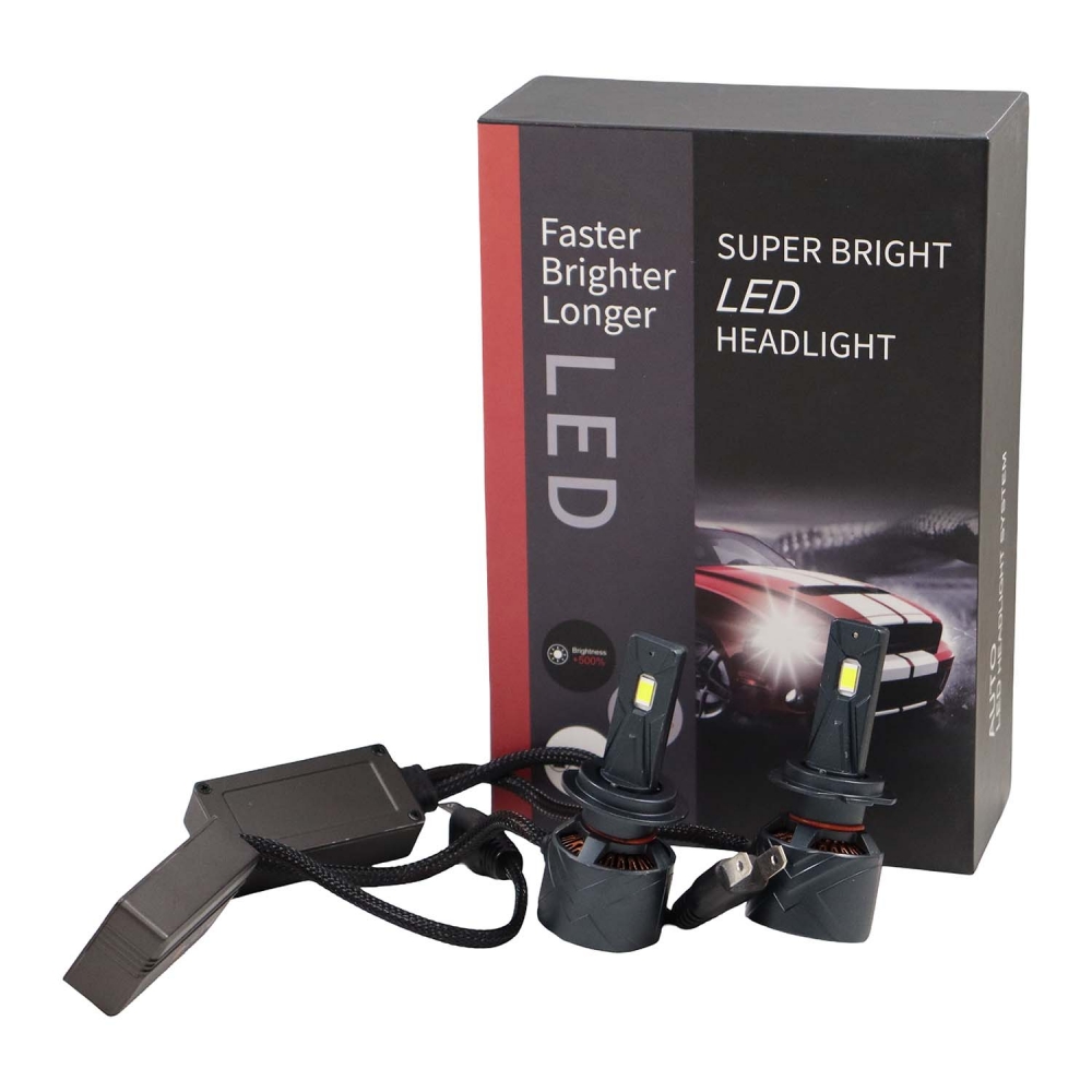 Lâmpada Super Led ALS H7, 10000LM, 6000K - Cód.13055