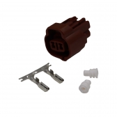 Conector 2 vias ETE4194 Solenoide Ar Cond. L200 - Cód.14290