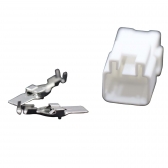 Conector 2 vias ETE8372 Macho com Terminal 7.8mm - Cód.14308