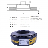 Kit Disco de Freio BD9065 Diant. Mini Cooper S - Cód.3678