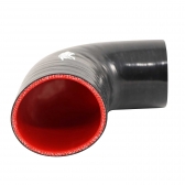 Curva de Silicone MSA Preto de 90º x 2.0\\\
