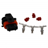 Conector Elétrico 3 Vias ETE6892 Bobina Fiat Palio -Cód.7254