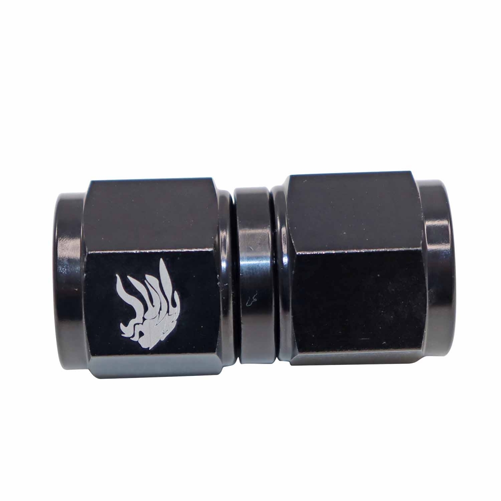 Conexão Emenda Fêmea 10AN x 10AN All Black  - Cód.9478