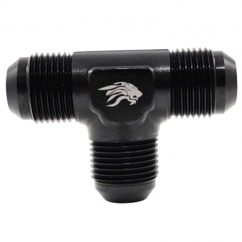 Conexão T de Alumínio 12AN Aeroquip All Black - Cód.7807