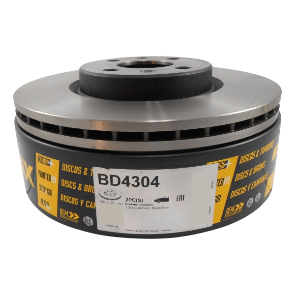 Kit Disco de Freio BD4304 Diant. Megane, Scenic - Cód.5154