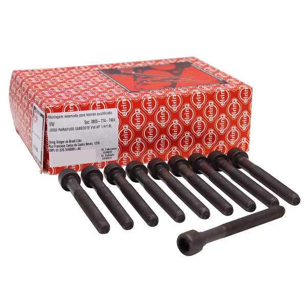 Parafuso Cabeçote Elring 819.808 VW AP 1.6 e 1.8 - Cód.9234