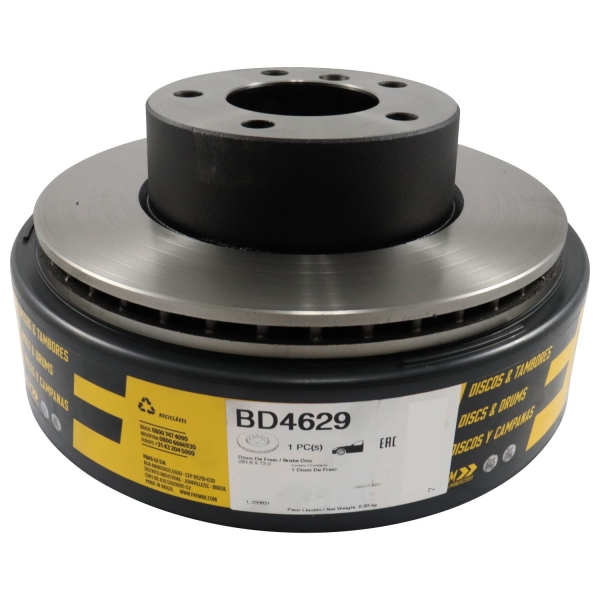 Kit Disco de Freio BD4629 Diant. BMW 116i, 118i - Cód.7684