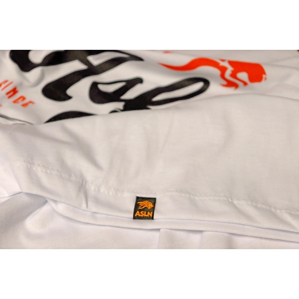 Camiseta Branca Burnout Asllan Tam. GG - Cód.10044