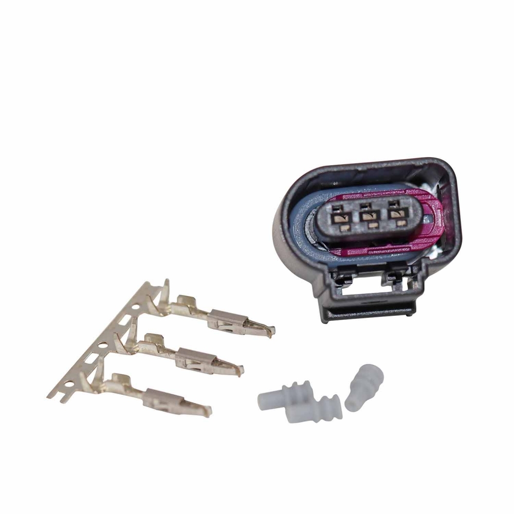 Conector Elétrico 3 Vias ETE4565 Pressostato A/C VW-Cód.9198