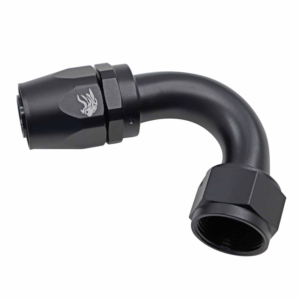 Conexão 16AN / AN16 Curva 120° Aeroquip All Black - Cód.9428