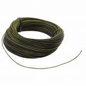 100m Cabo Flex. Automotivo 0.50mm Preto e Amarelo - Cód.9261