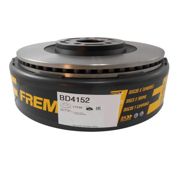 Kit Disco de Freio BD4152 Tras. Porsche Macan - Cód.6981