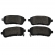 Pastilha de Freio Diant. Lonaflex P1097 Ford Ka - Cód.13926