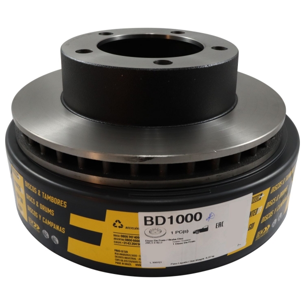 Kit Disco de Freio BD1000 Diant. Ford F1000 - Cód.7740