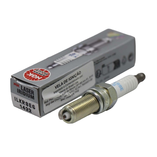 Vela Ignição NGK ILKR8E6 Mitsubishi Lancer Evo X - Cód.13665