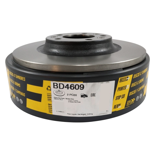 Kit Disco de Freio BD4609 Tras. Peugeot 407, RCZ - Cód.7574