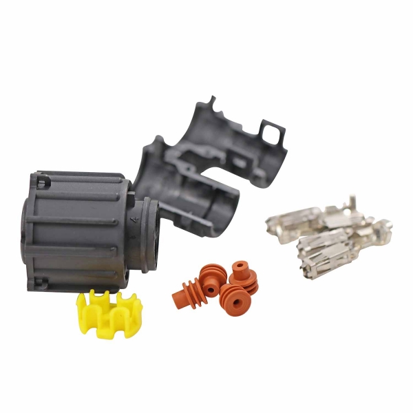 Conector Circular Fêmea ETE6683 4 Vias Tacografo - Cód.8993