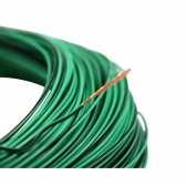 100m Cabo Flex. Automotivo 0.50mm Verde e Preto - Cód.6645