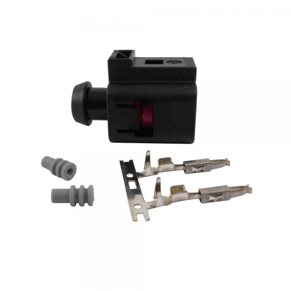 Conector Elétrico 2 Vias Fêmea ETE6798 - Cód.7428
