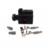 Conector Elétrico 2 Vias Fêmea ETE6798 - Cód.7428