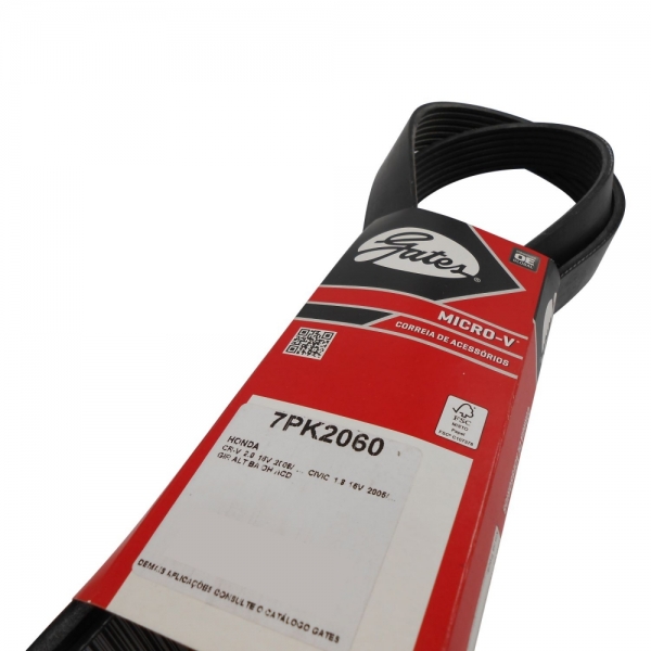 Correia Micro-V Gates 7PK2060 Honda Civic, CR-V - Cód.312