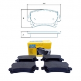 Pastilha de Freio Traseiro Jurid HQJ2209 VW Jetta - Cód.2516