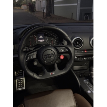 Volante Esportivo Completo modelo Audi RS3, R8 - Cód.14609