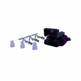 Conector 3 Vias ETE4923 Sensor Rotação Montana, S10-Cód.5929