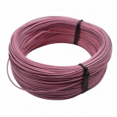 100m Cabo Flex. Automotivo 0.50mm Rosa e Preto - Cód.9259