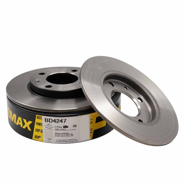 Kit Disco de Freio BD4247 Tras. Peugeot 206, 207 - Cód.9132