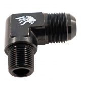 Niple Cotovelo Alumínio 3/8NPT x 10AN - Cód.7801