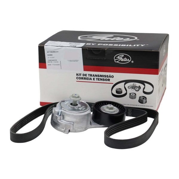 Kit Correia Micro-V Gates KA253 Fiat Palio - Cód.14287