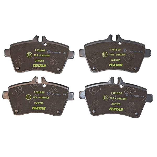 Pastilha Diant. Textar 2407702 Mercedes A200 - Cód.12171