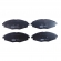 Pastilha de Freio Diant. Frasle PD598 Chery QQ - Cód.6136