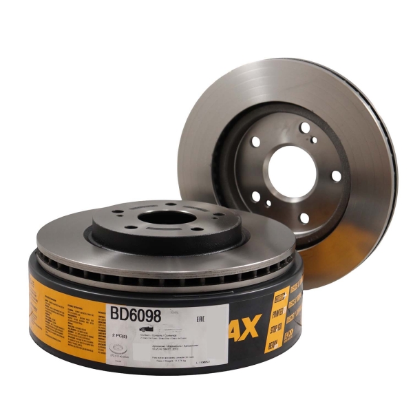 Kit Disco de Freio BD6098 Diant. Suzuki Swift - Cód.13048
