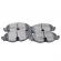 Pastilha Diant. Frasle PD1490BCMAXX Audi A3 - Cód.13605