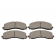 Pastilha Freio Tras. Ferodo HQF4193A Ram (20...) - Cód.9597